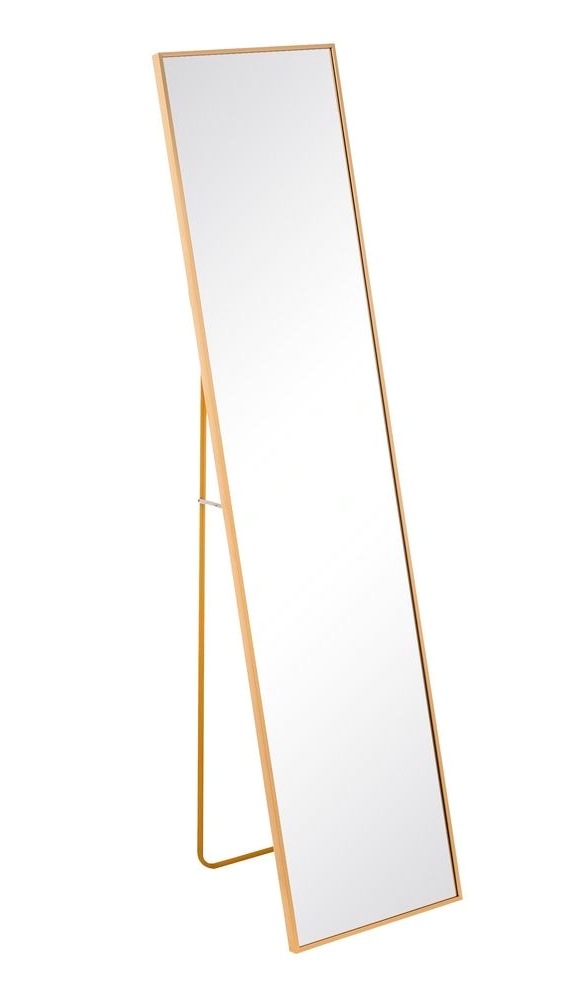 Espejo para suelo o colgar. Aluminio dorado - Pope