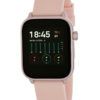 Smart watch unisex de Marea con correa de goma. Rosa