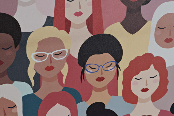 Cuadro lienzo multicolor mujeres del mundo - Imagen 3