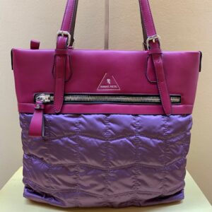 Bolso shopping bicolor y acolchado Robert Pietri