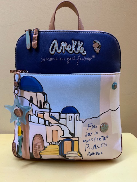 Mochila pequeña con paisaje urbano Anekke Mediterranean - Pope