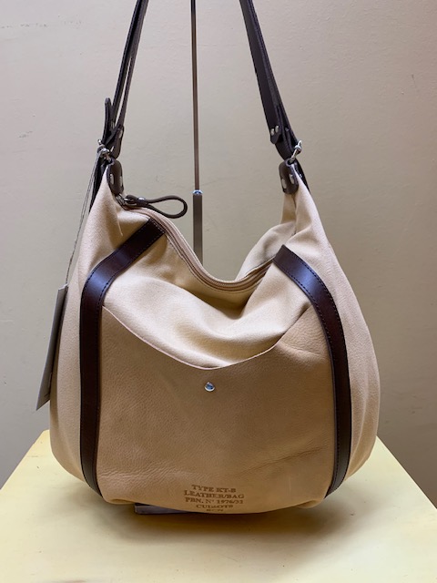 Bolso mochila canvas algodón y piel Cuirots - Pope
