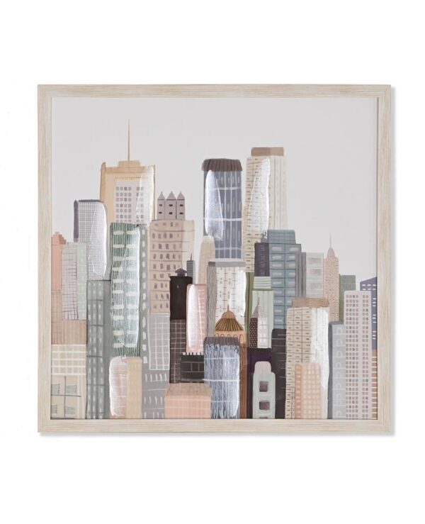 Cuadro lienzo enmarcado NY - Imagen 2
