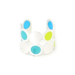 Anillo ajustable círculos transparentes