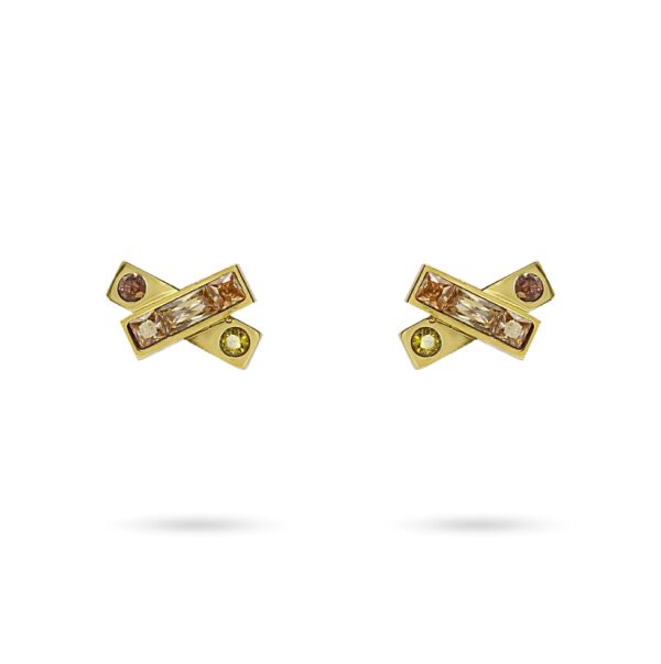 Pendientes aspa acero Anartxy