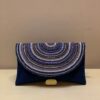 Frontal del bolso azul