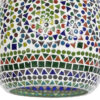 Lámpara campana mosaico cristal - Imagen 7