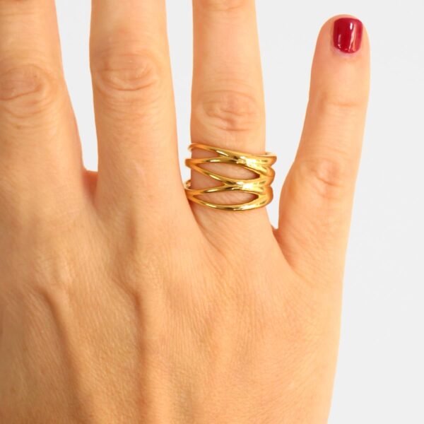 Anillo acero red - Imagen 3