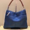 Bolso rafia asa trenzada - Imagen 4
