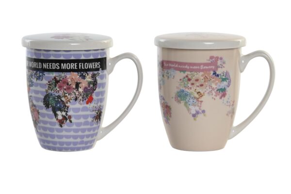 Mug té more flowers - Imagen 3