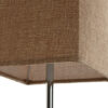 Lámpara sobremesa madera lino - Imagen 4