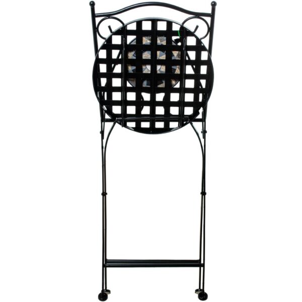 Mesa sillas porcelana multicolor - Imagen 4