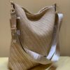 Bolso saco natural dorado - Imagen 2