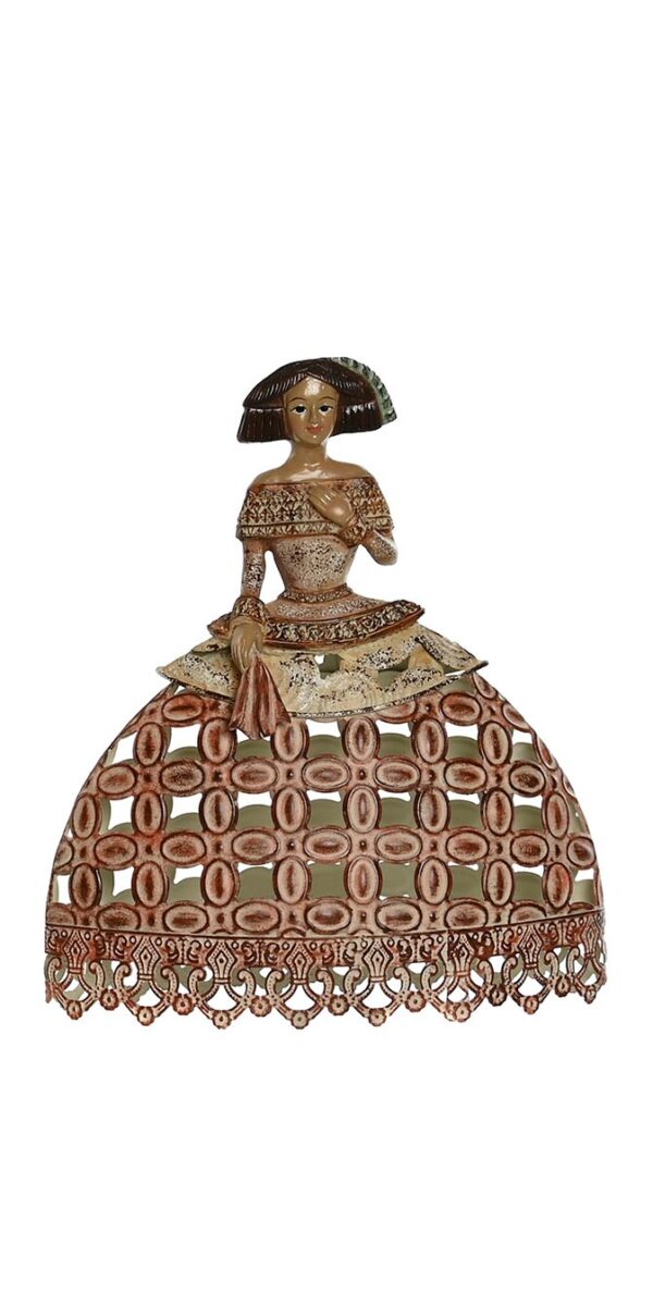En color terracota