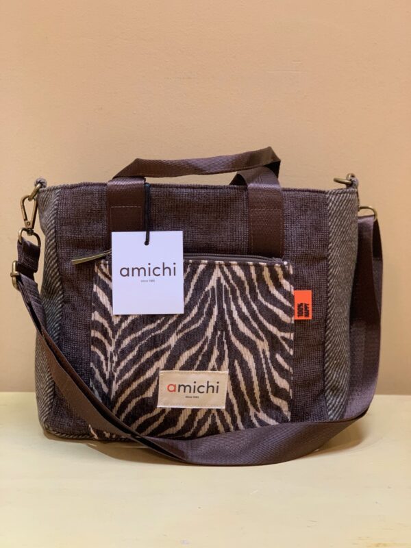 Bolso tigre mano Amichi - Imagen 3