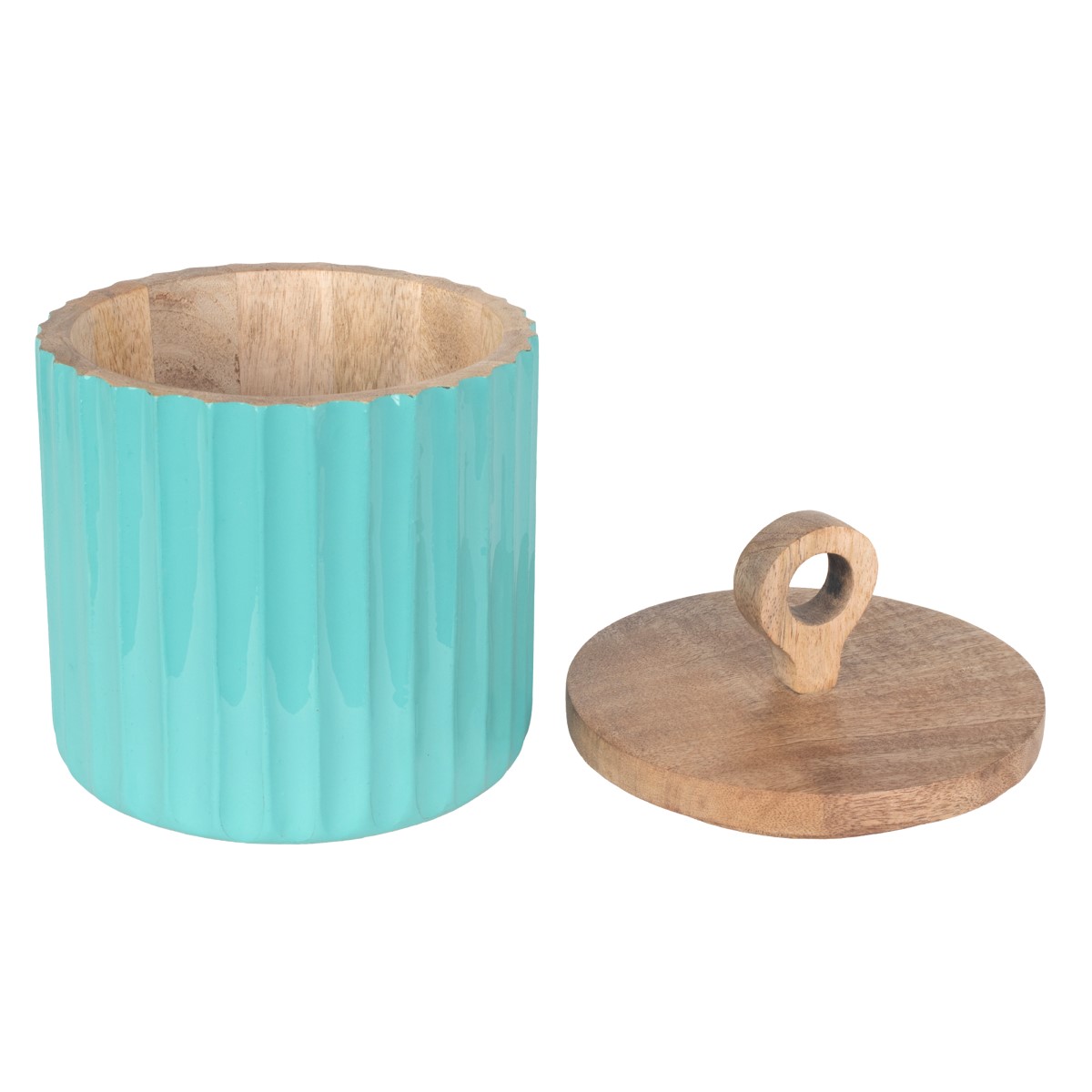 Vista de la caja grande destapada