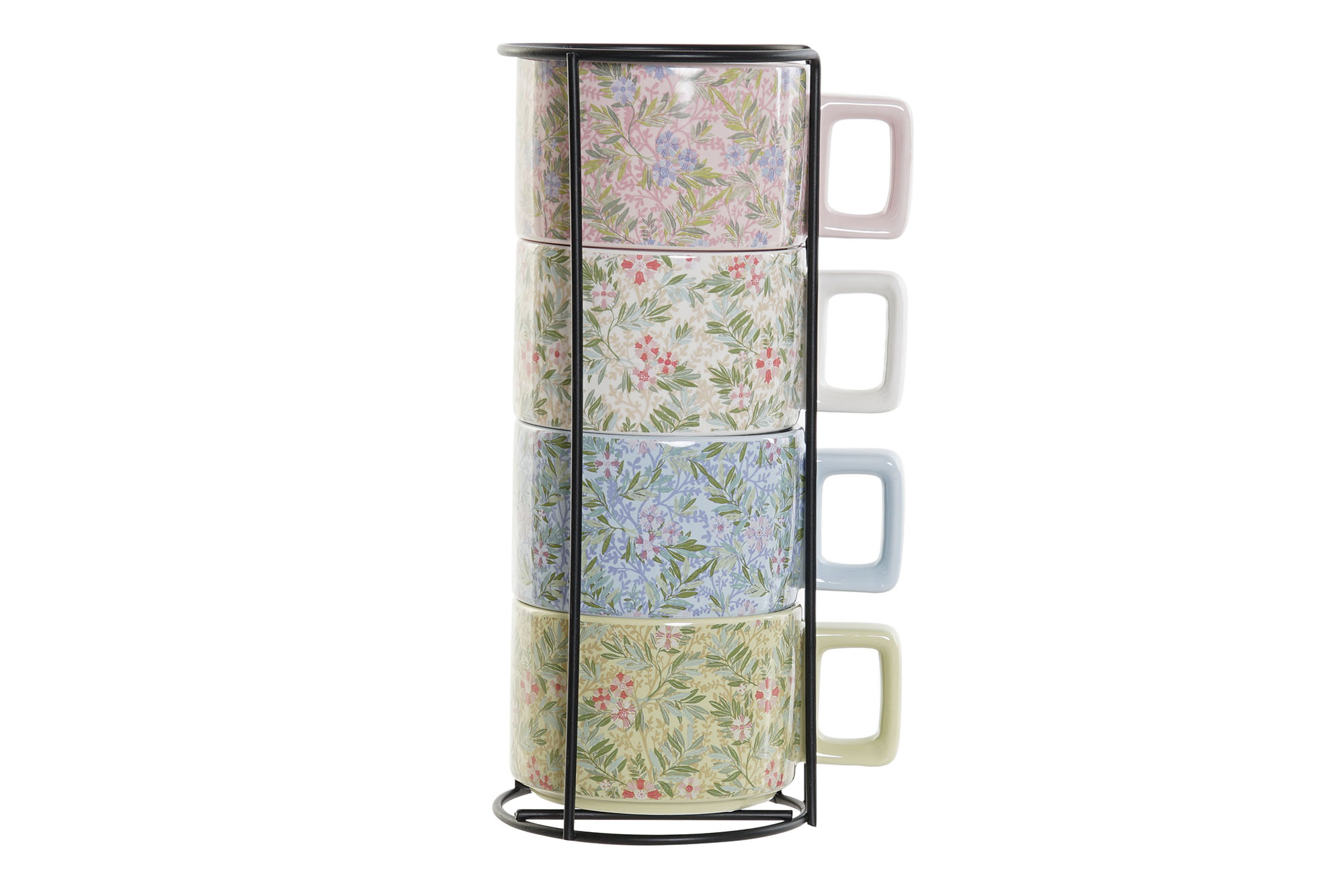 Vista del set con el soporte incluido