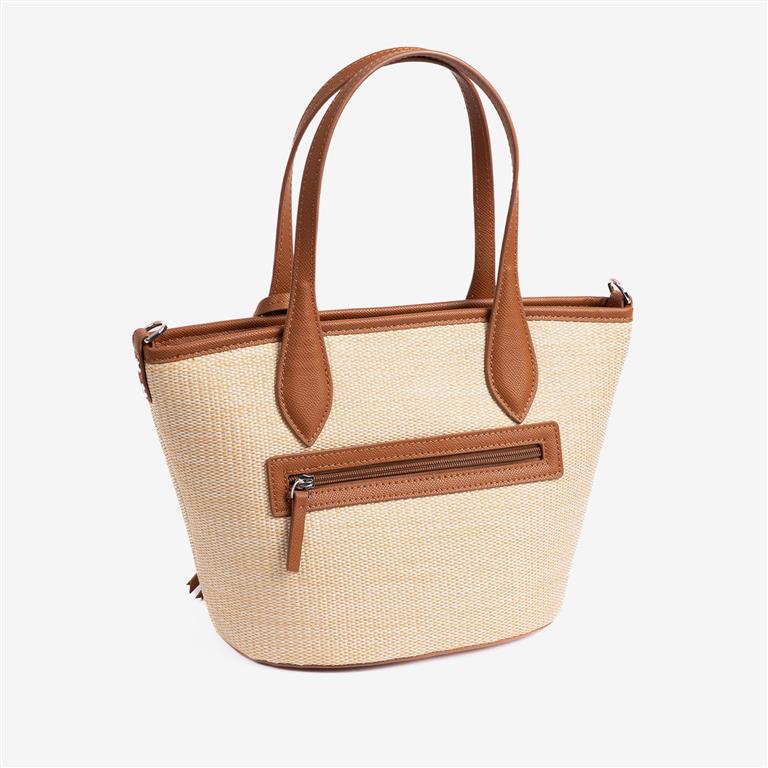 Parte posterior del color cuero